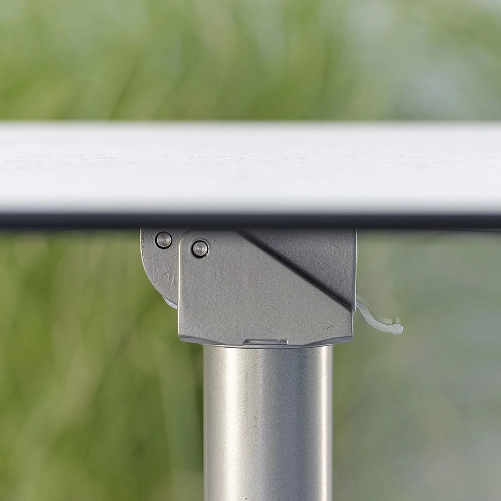 Stern Livorno Tischgestell Aluminium Graphit Für Tischplatte Silverstar 2.0 Ø 80 Und 80x80cm Tischgestell Abklappbar, Ineinander Stellbar 4 Stern Livorno Tischgestell Aluminium Graphit Für Tischplatte Silverstar 2.0 Ø 80 Und 80x80cm Tischgestell Abklappbar, Ineinander Stellbar – Bild 2