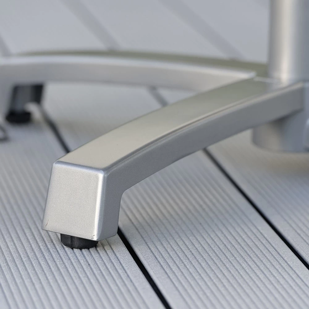 Stern Livorno Tischgestell Aluminium Graphit Für Tischplatte Silverstar 2.0 Ø 80 Und 80x80cm Tischgestell Abklappbar, Ineinander Stellbar 5 Stern Livorno Tischgestell Aluminium Graphit Für Tischplatte Silverstar 2.0 Ø 80 Und 80x80cm Tischgestell Abklappbar, Ineinander Stellbar – Bild 3