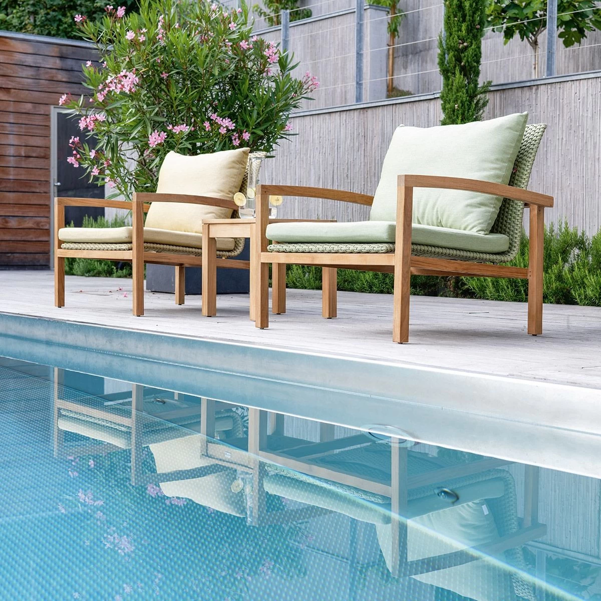 Stern Lounge-Sessel Leah Teak Mit Kordel Gelb 8 Stern Lounge-Sessel Leah Teak Mit Kordel Gelb – Bild 6