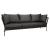 Stern Bank/Liege Odea Aluminium Schwarz Matt Kordel Pepper Kissen Outdoorstoff Seidenschwarz 2 Stern Bank/Liege Odea Aluminium Schwarz Matt Kordel Pepper Kissen Outdoorstoff Seidenschwarz -Gartenmöbel Store stern lounge sofa 3 sitzer odea alu schwarz seidenschwarz 415500 1