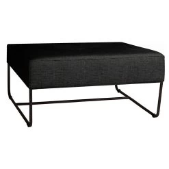 Stern Loungemöbel Set Mia Sofa, Sessel Und Hocker Edelstahl Schwarz -Gartenmöbel Store stern loungemobel set mia edelstahl schwarz 48812 4 1