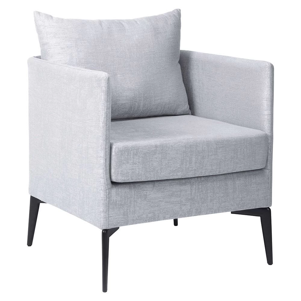 Stern Set Marta 3-Sitzer Sofa Und 2x Sessel Hellgrau/seidengrau Meliert Und Alu Graphit Kufentisch 200x100 Dekor Zement 4 Stern Set Marta 3-Sitzer Sofa Und 2x Sessel Hellgrau/seidengrau Meliert Und Alu Graphit Kufentisch 200x100 Dekor Zement – Bild 2