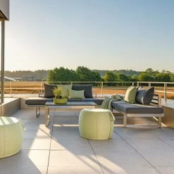 Stern Lounge/Liege New Holly Edelstahl Textilen Silbergrau/Kissen 100% Polyacryl Schiefergrau 14 Stern Lounge/Liege New Holly Edelstahl Textilen Silbergrau/Kissen 100% Polyacryl Schiefergrau -Gartenmöbel Store stern new holly dining edelstahl schiefergrau 416728 10