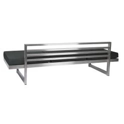 Stern Lounge/Liege New Holly Edelstahl Textilen Silbergrau/Kissen 100% Polyacryl Schiefergrau 13 Stern Lounge/Liege New Holly Edelstahl Textilen Silbergrau/Kissen 100% Polyacryl Schiefergrau -Gartenmöbel Store stern new holly dining edelstahl schiefergrau 416728 3