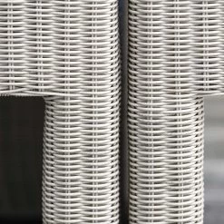 Stern Bank Noel 3-Sitzer Geflecht Vintage Weiß Mit Kissen 100% Polyacryl Dessin Seidengrau 9 Stern Bank Noel 3-Sitzer Geflecht Vintage Weiß Mit Kissen 100% Polyacryl Dessin Seidengrau -Gartenmöbel Store stern noel 3 er bank vintage weiss 418509 2