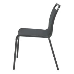 Stern OSKAR Stapelstuhl Anthrazit Mit Textilenbezug Karbon -Gartenmöbel Store stern oskar stapelstuhl anthrazit textil karbon 418408 04