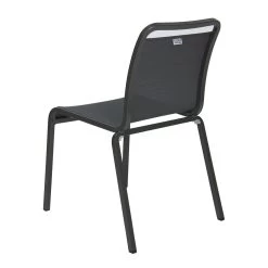 Stern OSKAR Stapelstuhl Anthrazit Mit Textilenbezug Karbon -Gartenmöbel Store stern oskar stapelstuhl anthrazit textil karbon 418408 05