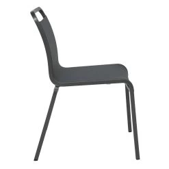 Stern OSKAR Stapelstuhl Anthrazit Mit Textilenbezug Karbon -Gartenmöbel Store stern oskar stapelstuhl anthrazit textil karbon 418408 08