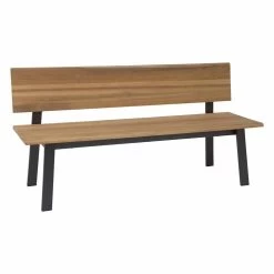 Stern Bank Sam Aluminium Anthrazit Mit Belattung Teak FSC®-zertifiziert