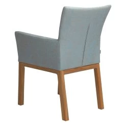 Stern Sessel Artus Teak Mit Bezug Outdoorstoff Hellblau/seidengrau Meliert -Gartenmöbel Store stern sessel artus teak hellblau seidengrau 420595 5