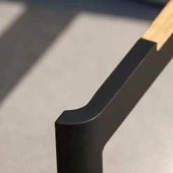 Stern Sessel Viggo Aluminium Schwarz Matt Textilen Leinen Grau Kissen 100% Polyacryl Cream -Gartenmöbel Store stern sessel viggo alu schwarz cream 415556 3