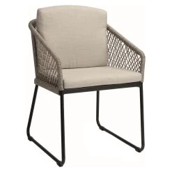 Stern Kufenbank Mit Drei Kufensessel Odea Cream Und Tisch 200x100 T -Gartenmöbel Store stern set kufenbank kufensessel odea cream tisch lava hellgrau 54489 3