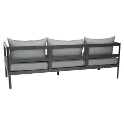 Stern Set Lounge-Sofa/Hocker Viggo Aluminium Anthrazit Textilen Karbon Kissen 100% Polyacryl Seidengrau 11 Stern Set Lounge-Sofa/Hocker Viggo Aluminium Anthrazit Textilen Karbon Kissen 100% Polyacryl Seidengrau -Gartenmöbel Store stern set lounge sofa viggo alu seidengrau 415559 2
