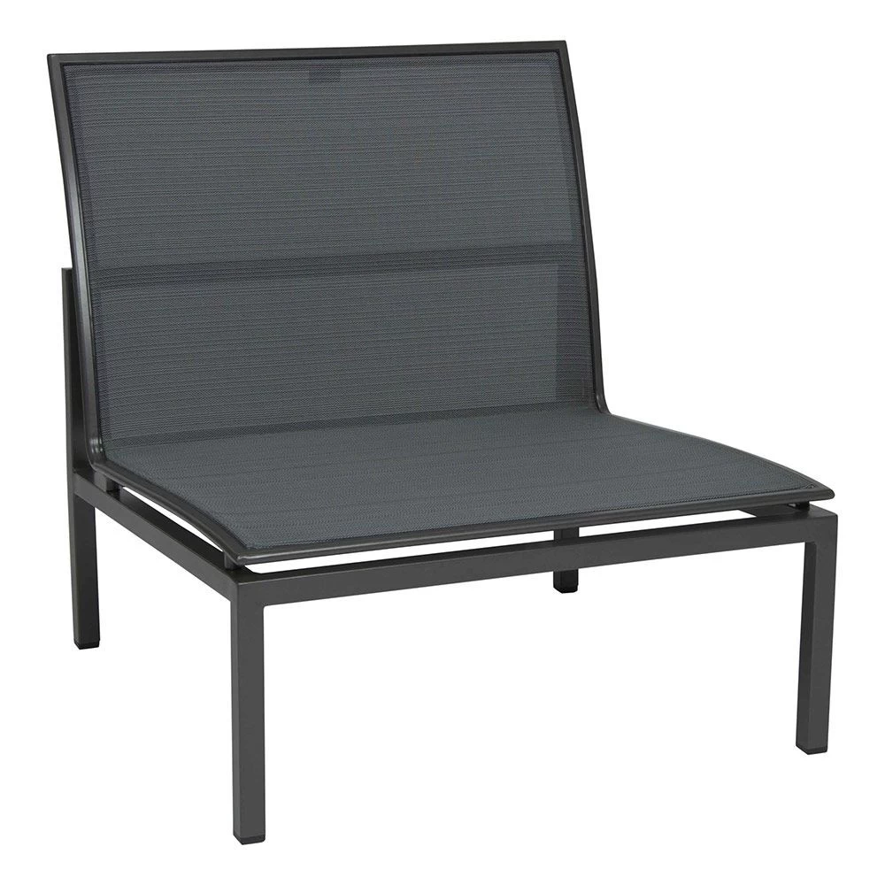 Stern Lounge-Mittelelement Skelby Aluminium Anthrazit Mit Bezug Textilen Karbon 3 Stern Lounge-Mittelelement Skelby Aluminium Anthrazit Mit Bezug Textilen Karbon