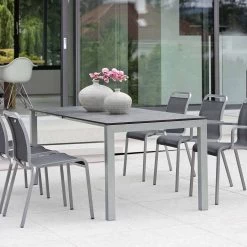 Stern Oskar Stapelsessel Graphit Mit Textilenbezug Silbergrau -Gartenmöbel Store stern stapelsessel graphit silbergrau 418416 1b