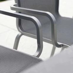 Stern Oskar Stapelsessel Graphit Mit Textilenbezug Silbergrau -Gartenmöbel Store stern stapelsessel graphit silbergrau 418416 4