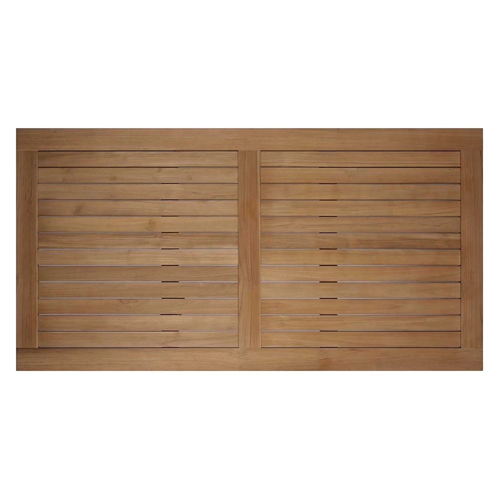 Stern Beistelltisch Allround Aluminium Graphit Tischplatte Teak FSC®-zertifiziert 4 Stern Beistelltisch Allround Aluminium Graphit Tischplatte Teak FSC®-zertifiziert – Bild 2