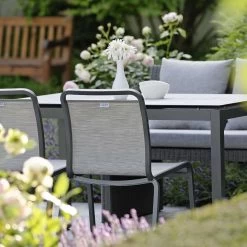 Stern Tischgestell 130x80 Cm Classic Aluminium Anthrazit Mit Nivelliersystem -Gartenmöbel Store stern tischgestell 130x80 classic alu anthrazit 104102 10