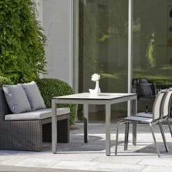 Stern Tischgestell 130x80 Cm Classic Aluminium Anthrazit Mit Nivelliersystem -Gartenmöbel Store stern tischgestell 130x80 classic alu anthrazit 104102 11