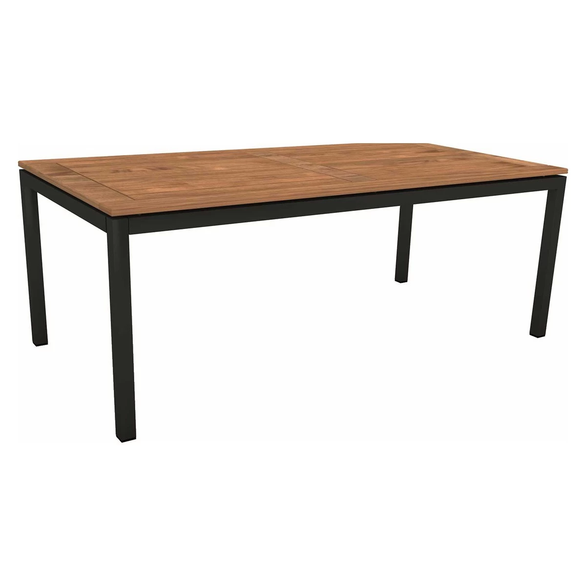 Stern Tischgestell 200x100 Cm Aluminium Schwarz Matt 4 Stern Tischgestell 200x100 Cm Aluminium Schwarz Matt – Bild 2