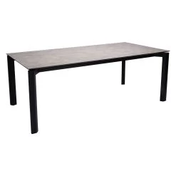 Stern Tischgestell 220x100 Cm Penta Aluminium Schwarz Matt Mit Nivelliersystem -Gartenmöbel Store stern tischgestell 220x100 alu schwarz penta 104064 3