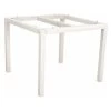 Stern Tischgestell 90x90 Cm Classic Aluminium Weiß Mit Nivelliersystem -Gartenmöbel Store stern tischgestell 90x90 classic alu weiss 101211 1