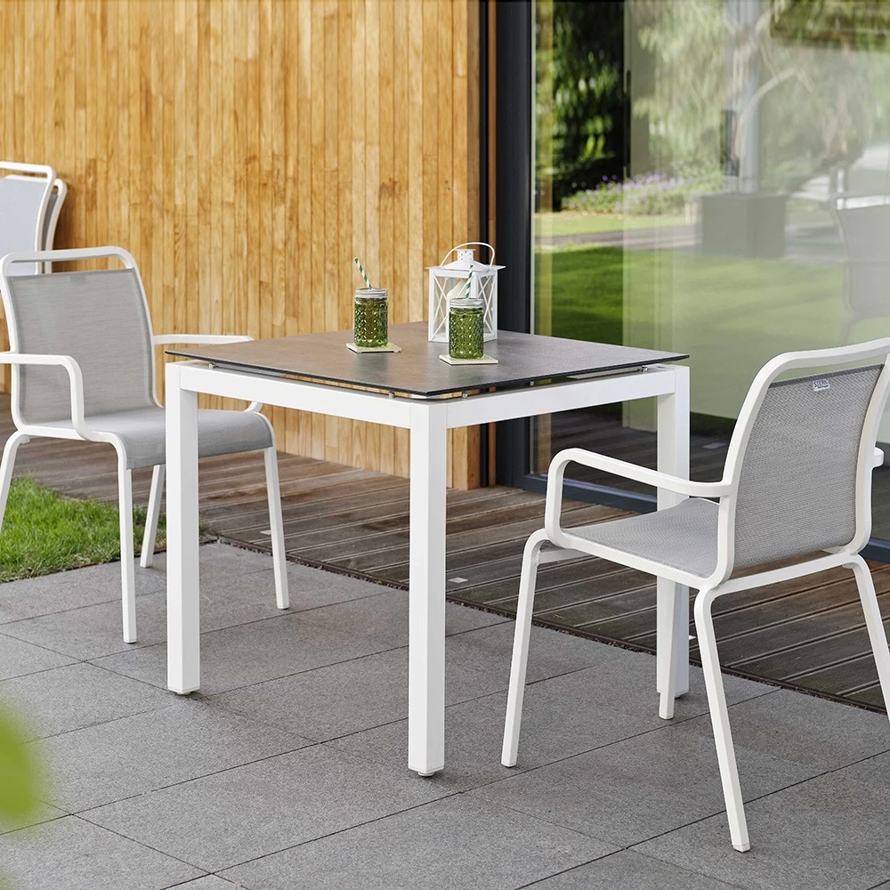 Stern Tischgestell 90x90 Cm Classic Aluminium Weiß Mit Nivelliersystem 15 Stern Tischgestell 90x90 Cm Classic Aluminium Weiß Mit Nivelliersystem – Bild 13