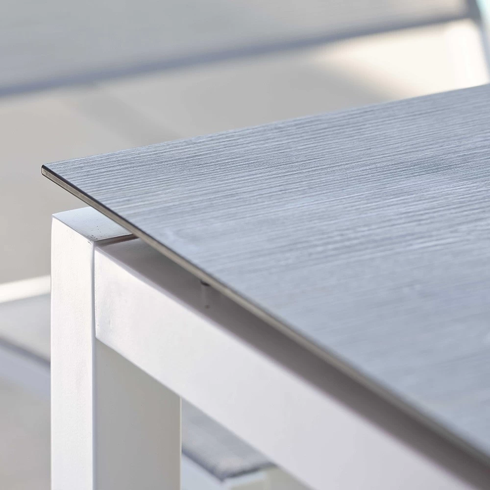 Stern Tischgestell 90x90 Cm Classic Aluminium Weiß Mit Nivelliersystem 11 Stern Tischgestell 90x90 Cm Classic Aluminium Weiß Mit Nivelliersystem – Bild 9