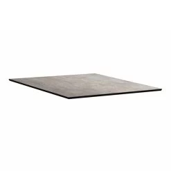 Stern Tischplatte Silverstar 2.0 80x80 Cm Dekor Metallic Grau