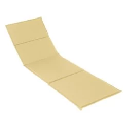 Stern Universal Liegenauflage 201x67x3 Cm, 100% Polyacryl, Design Gelb