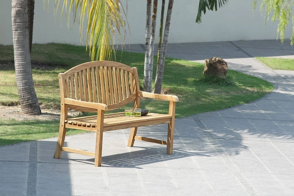 Zebra Bootsbank 130 Cm Massives Teak, 2-Sitzer, Edelstahlbeschläge 4 Zebra Bootsbank 130 Cm Massives Teak, 2-Sitzer, Edelstahlbeschläge – Bild 2