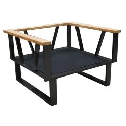 Zebra Belvedere Lounge Graphite Set Mit Kissen Tuva Medium Grey Inkl. Schutzhülle -Gartenmöbel Store zebra belvedere graphite set mit kissen tuva medium grey 55309 7