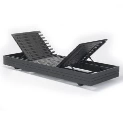 Zebra Cubo Loungeset Von Zebra 2-tlg. Aus Aluminium Graphit Inkl. Olefin-Kissen Dark Grey -Gartenmöbel Store zebra cubo loungeset alu graphit 2 tlg olefin dark grey 51815 5