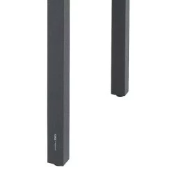 Zebra Derex Gartentisch 80x100cm Aluminium/Teak Graphit/Natur -Gartenmöbel Store zebra derex gartentisch 80x100cm aluminium teak 54975 3