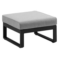 Zebra Fly Lounge 3-Sitzer Olefin-Kissen Mixed-Grey Mit Fly Lounge Hocker Olefin Grau -Gartenmöbel Store zebra fly lounge 3 sizter oldefin mit lounge hocker olefin grau 55194 5