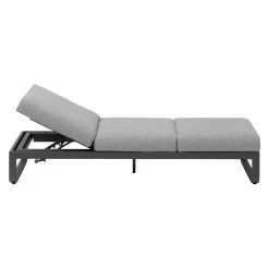 Zebra Fly Lounge 3-Sitzer Olefin-Kissen Mixed-Grey Mit Lounge Hocker Und Lounge 2er Tisch-Set -Gartenmöbel Store zebra fly lounge 3 sizter oldefin mit lounge hocker und 2er set 55217 5
