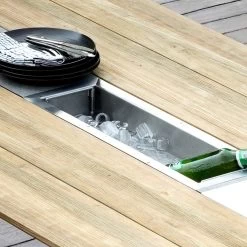 Zebra Sektkühler Für Gartentisch PHÖNIX