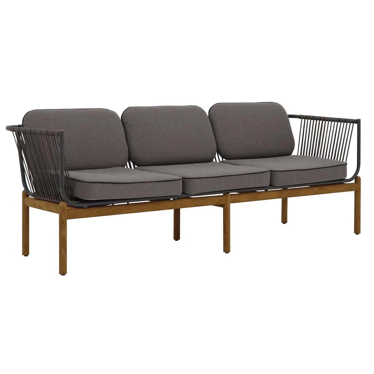Zebra Pollux Loungeset 2-tlg. Teak/Rope Teak/Brown Brushed 5 Zebra Pollux Loungeset 2-tlg. Teak/Rope Teak/Brown Brushed – Bild 3