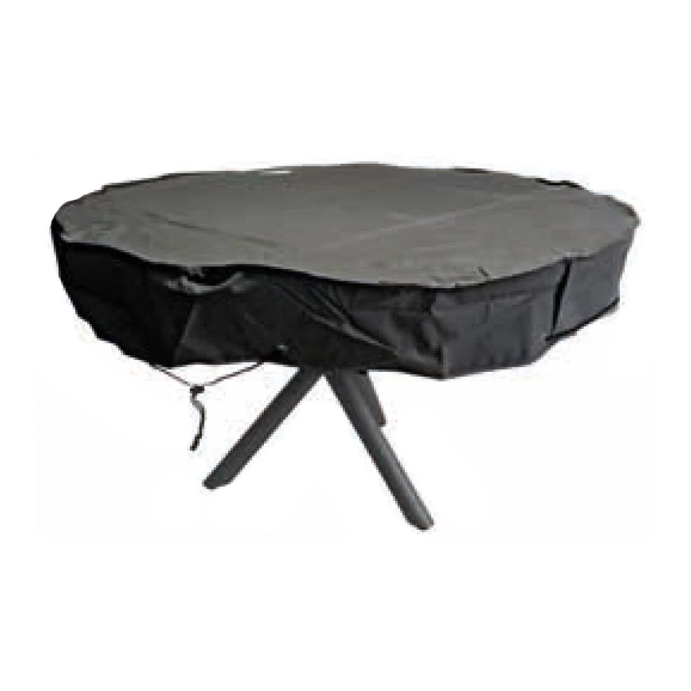 Zebra Schutzhülle Tische Bis 160 Cm Rund PVC Versiegeltes Outdoorgewebe, Farbe: Schwarz 3 Zebra Schutzhülle Tische Bis 160 Cm Rund PVC Versiegeltes Outdoorgewebe, Farbe: Schwarz