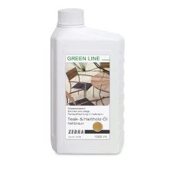 Zebra Teak Öl Dunkelbraun 1000ml