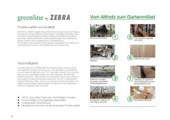 Zebra Quadux Alu Bank, 140 Cm Aluminium Graphite, Sitzfläche Recyceltes Teak Gebürstet 7 Zebra Quadux Alu Bank, 140 Cm Aluminium Graphite, Sitzfläche Recyceltes Teak Gebürstet -Gartenmöbel Store zebra greenline serie old recycletes teak holz informationsblatt 1 24