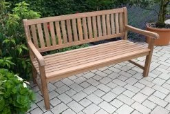 Zebra Bank Lexington 4er Massives Teak, Edelstahlbeschläge -Gartenmöbel Store zeko15 s66 lexington 02 1